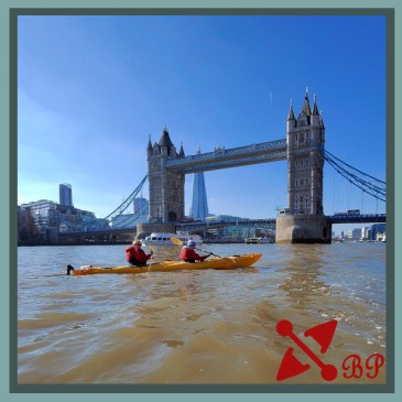 I kayaked all the way across London! | bumblebeepaddles.co.uk
